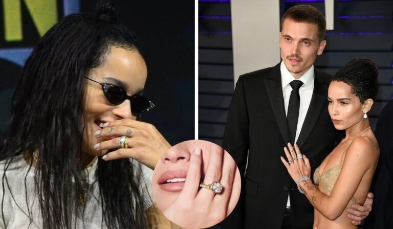 zoë kravitz engagement ring