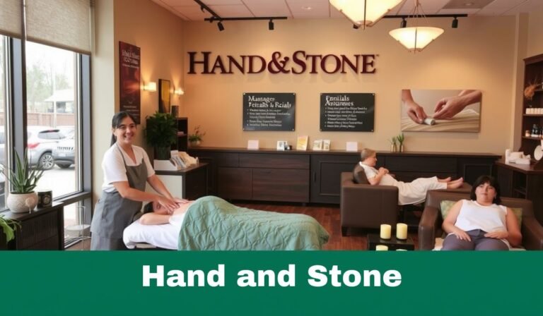 hand and stone